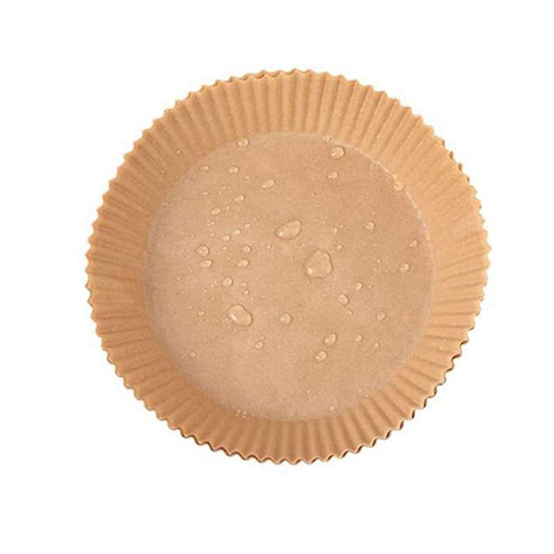 100 Pcs Air Fryer Liners with Food Tong,baking Brush and Gloves