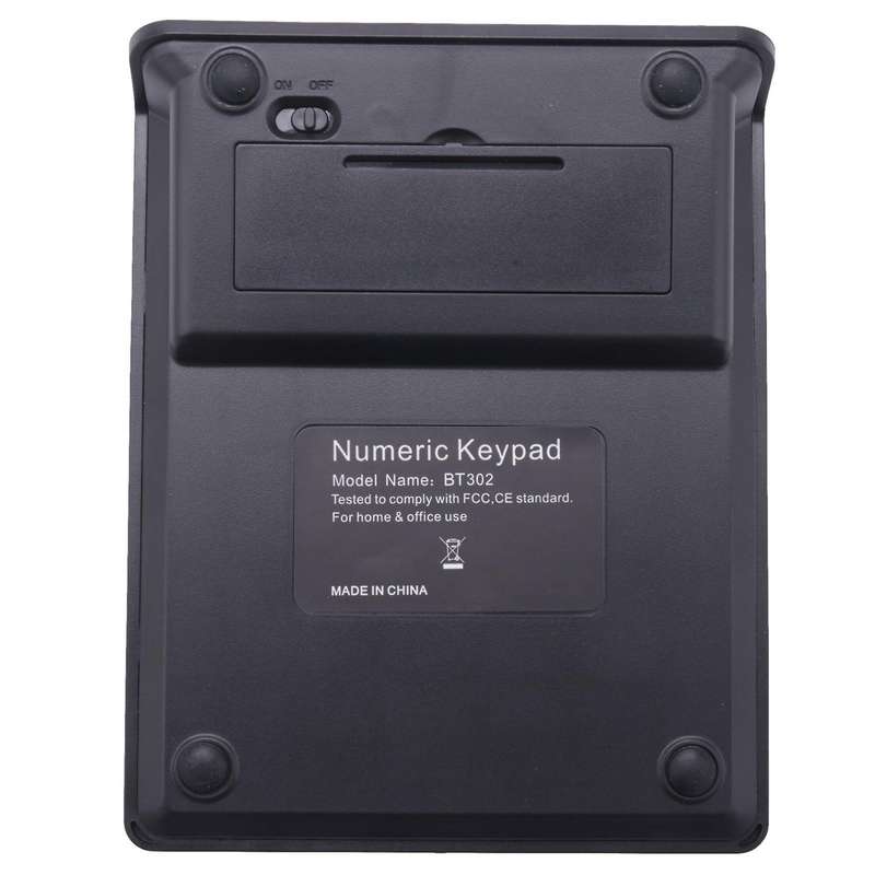 28 Keys Bluetooth Numeric Keypad Number Pad with Scissor-switch