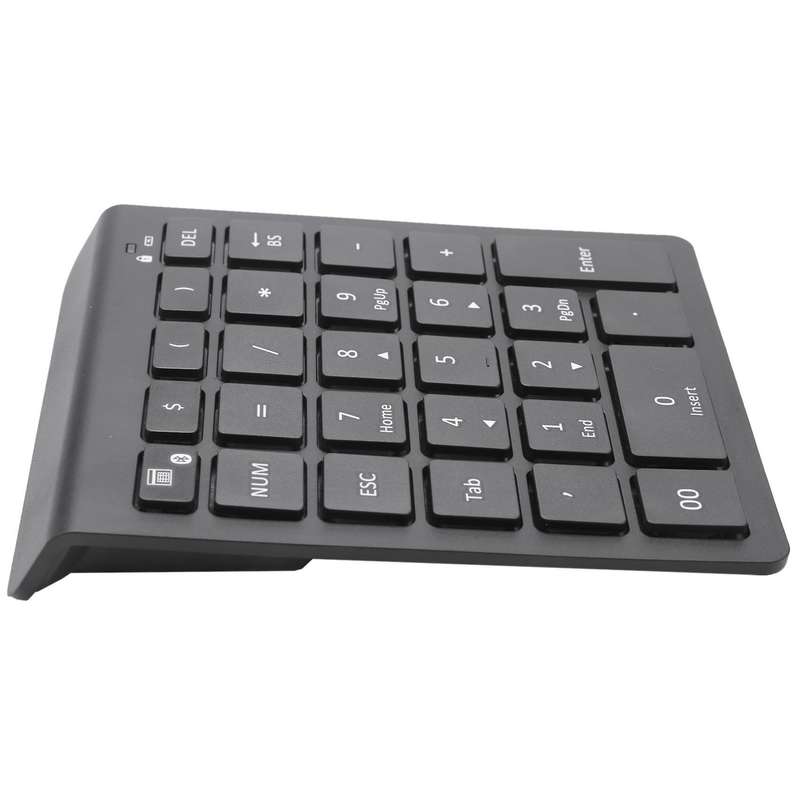 28 Keys Bluetooth Numeric Keypad Number Pad with Scissor-switch