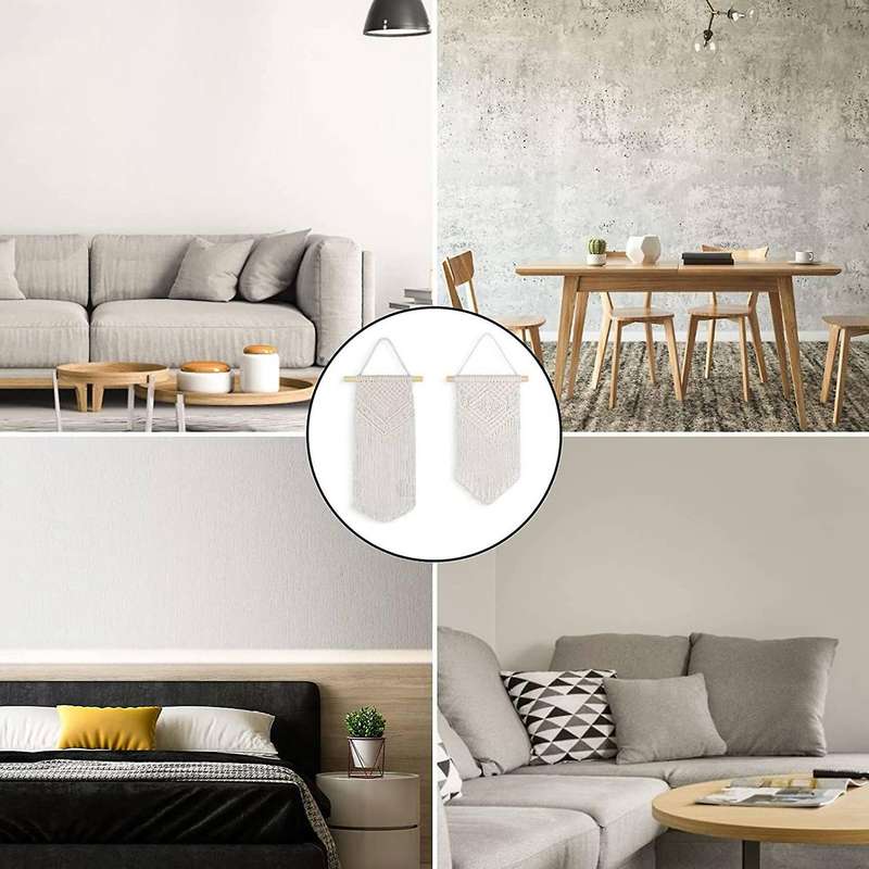 Woven Macrame Wall Decor Woven Tapestry for Living Decoration