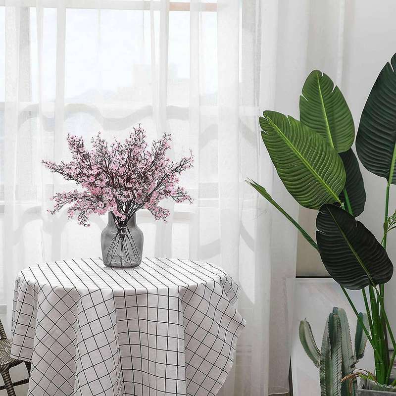 Faux Flower Fake Babys Breath Flower Bulk Artificial Gypsophila C