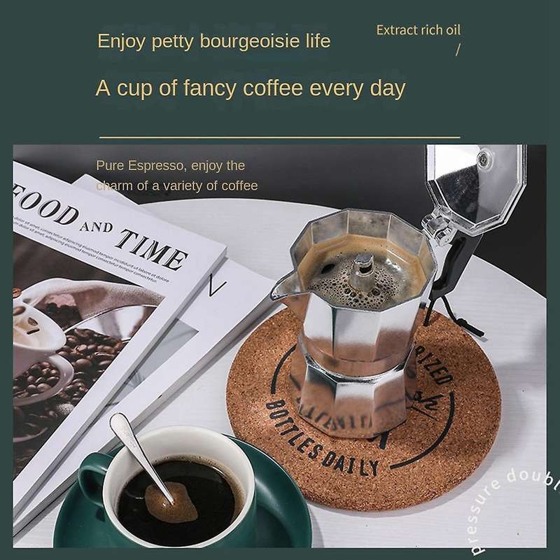 Moka Pot Italian Coffee Machine Espresso Aluminum Geyser Coffee Maker