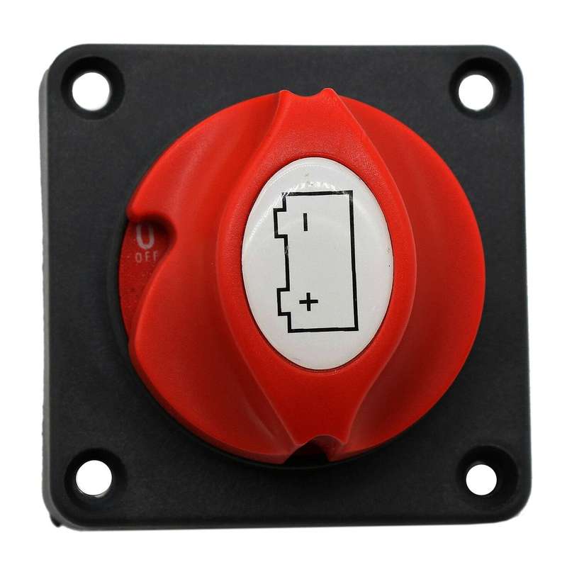 Battery Disconnect Cut On/off Rotary Switch 12v Boat Rv Atv