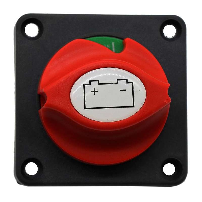 Battery Disconnect Cut On/off Rotary Switch 12v Boat Rv Atv