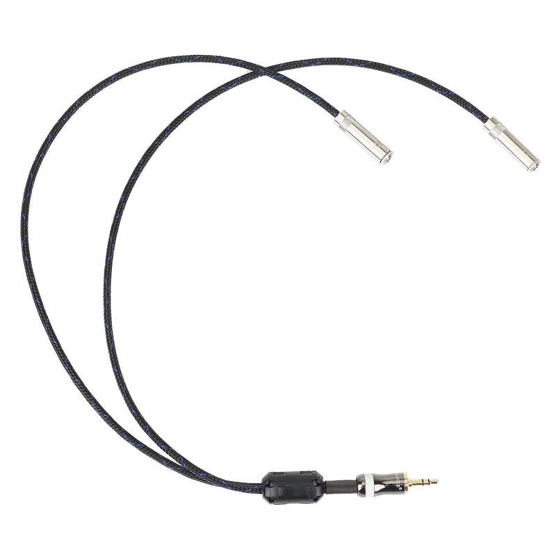 3.5 Y Audio Splitter 3.5mm Male to 2 Port 3.5mm Female Aux 1 to 2