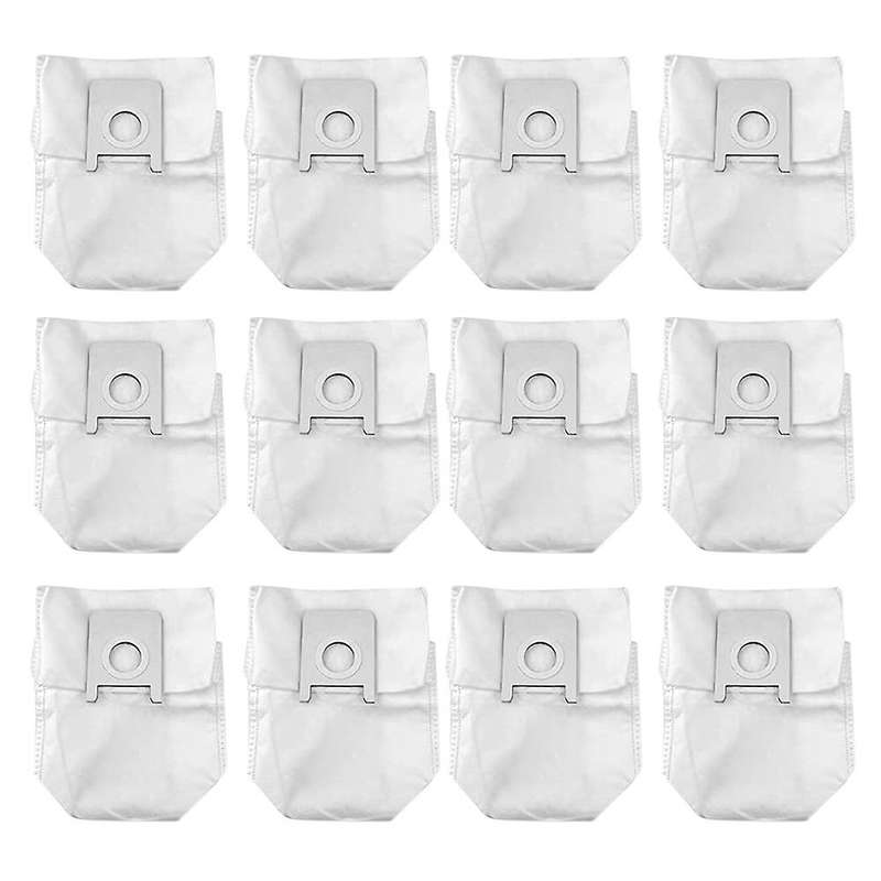 12 Pcs for Roidmi Eve Plus Robot Vacuum Cleaner Parts Dust Bag