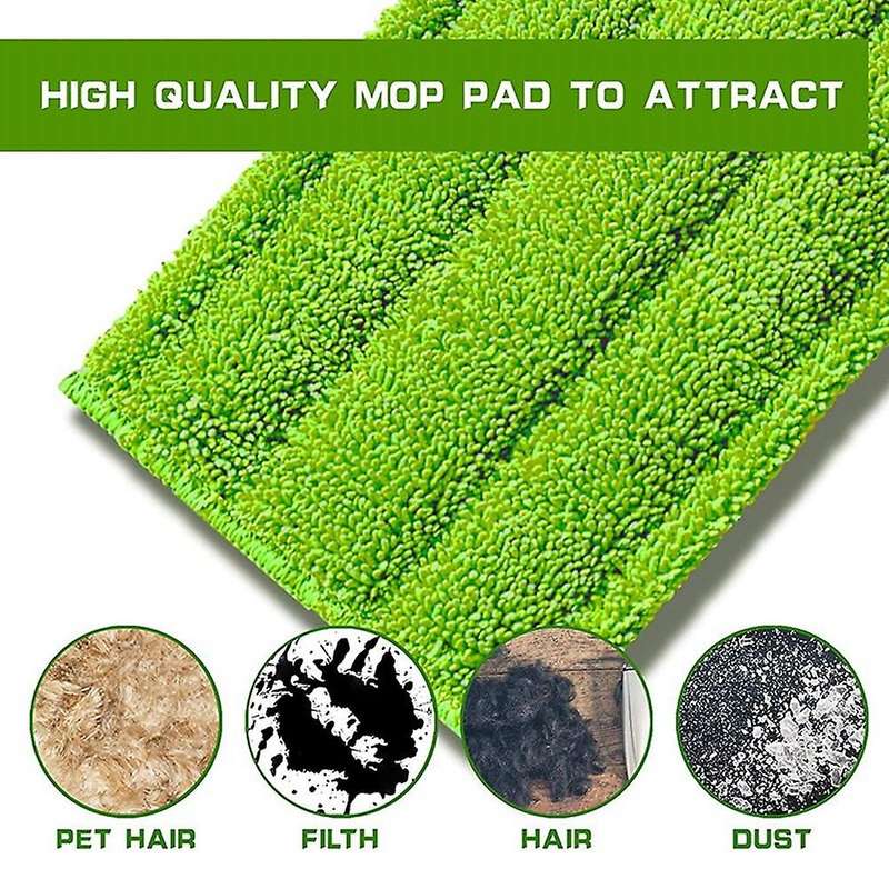 Microfiber Mop Pads 6 Pack Fit for Swiffer Wetjet Reusable
