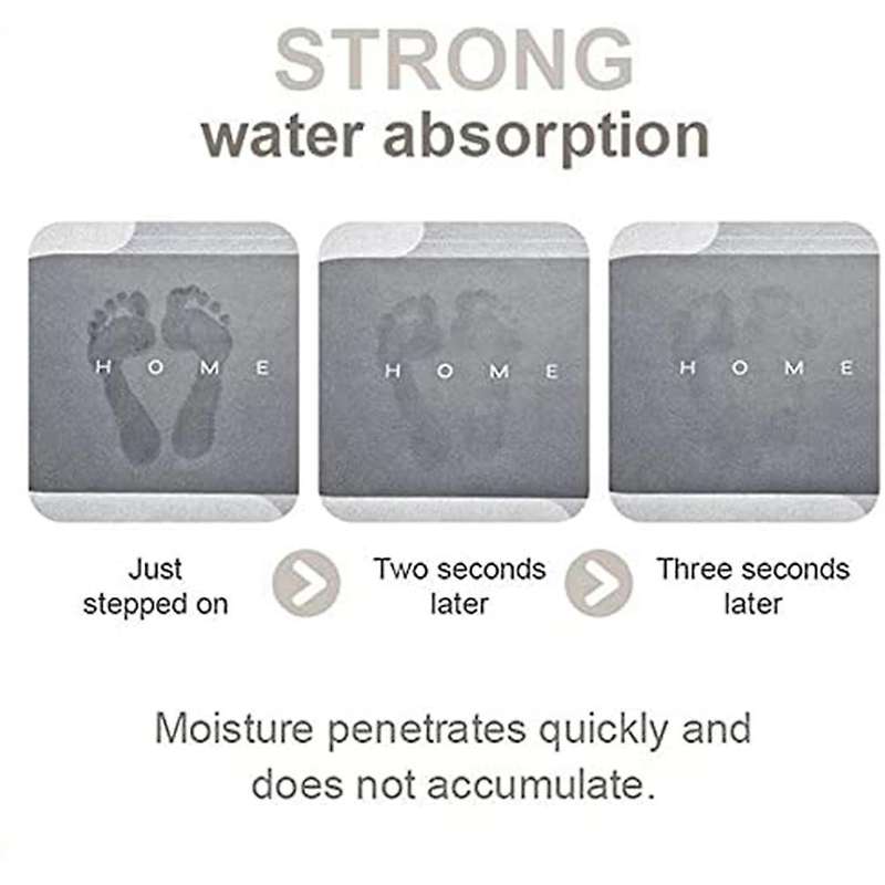 Super Absorbent Floor Mat Quick-drying Non-slip Bath Mats