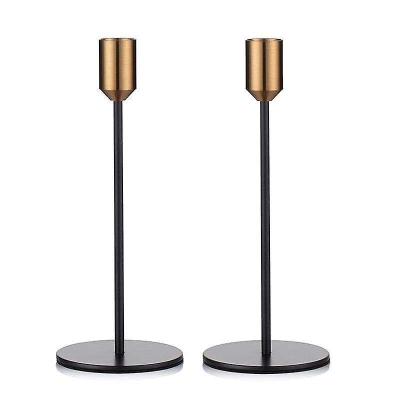 2 Pcs Dinning Candlestick Holder, Table Decorative Candle Holder