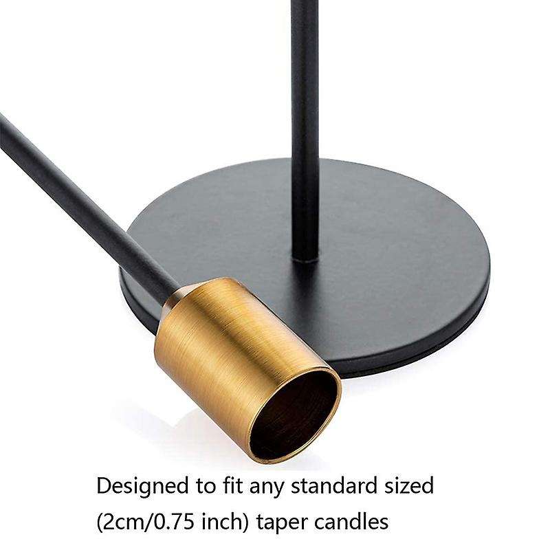 2 Pcs Dinning Candlestick Holder, Table Decorative Candle Holder