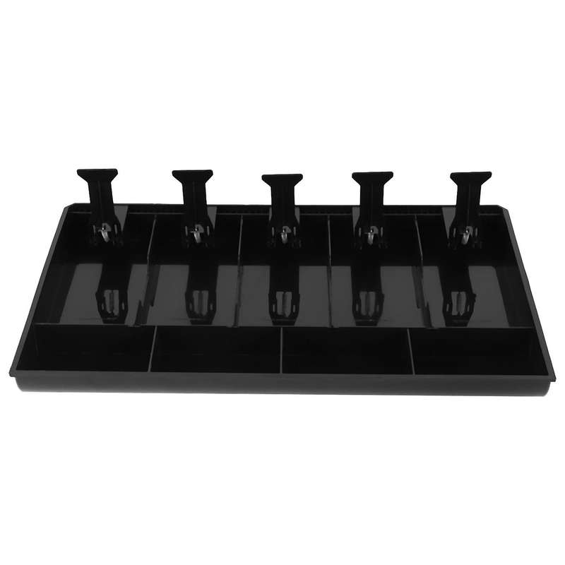Money Cash Coin Register Insert Tray Register Tray Box Store Black