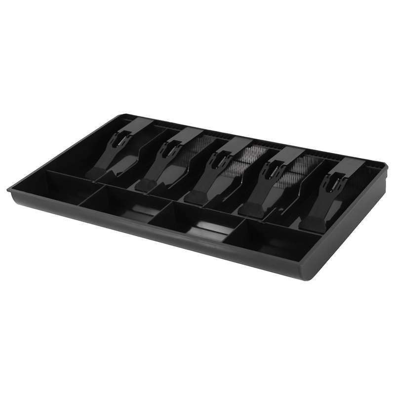 Money Cash Coin Register Insert Tray Register Tray Box Store Black