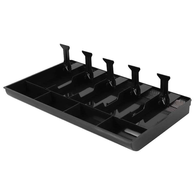 Money Cash Coin Register Insert Tray Register Tray Box Store Black