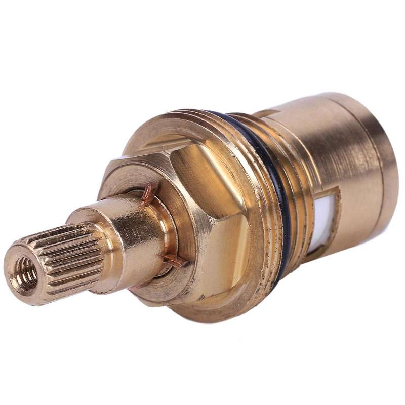 4pcs Brass Ceramic Disc Tap Valve Insert Gland Cartridge Quarter Turn