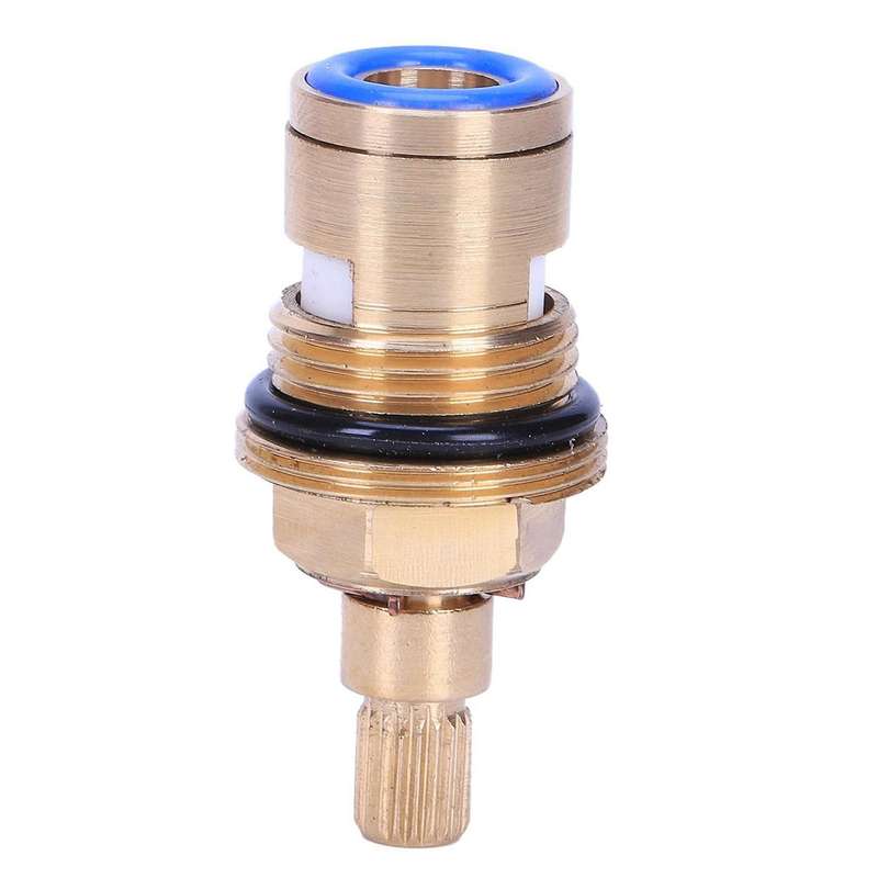 4pcs Brass Ceramic Disc Tap Valve Insert Gland Cartridge Quarter Turn