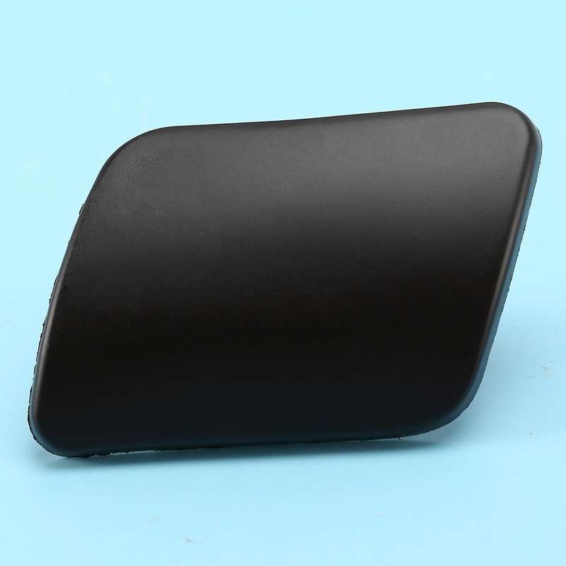 Left+right Front Headlight Washer Sprayer Cover Cap L R Black Color