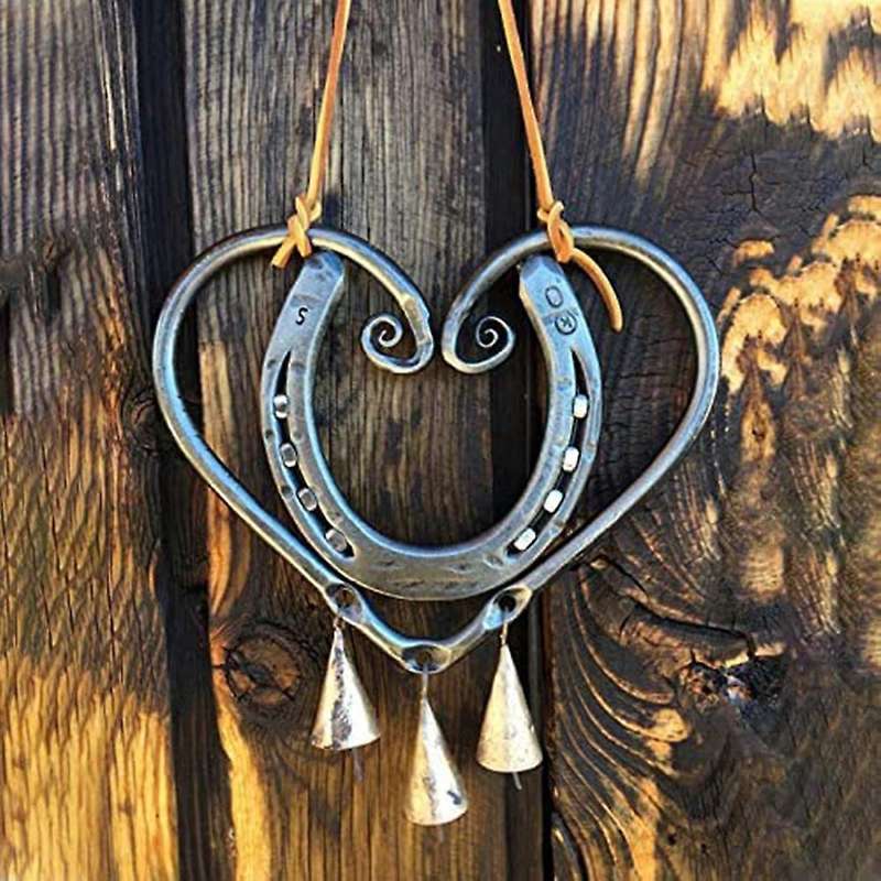 Lucky Love Wind Chimes,with Steel Nails, for Home Garden Courtyard