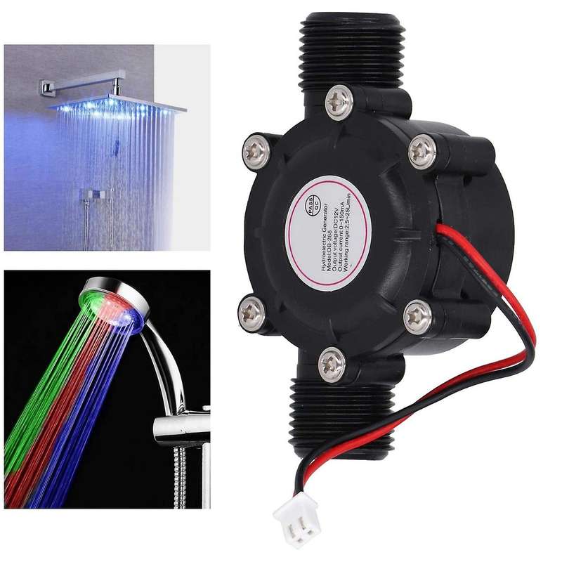 Dc12v Hydroelectric Water Power Hydro Generator Hydraulic Charger Kit