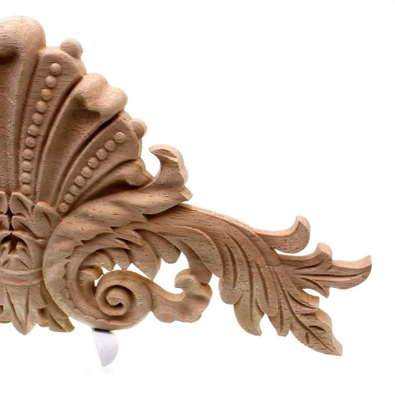 Antique Decorative Wood Appliques Furniture Decor Cabinet Door Wooden