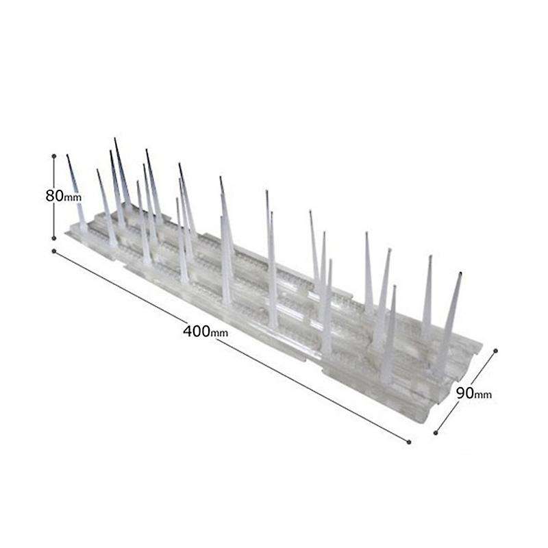 3pcs Bird Spikes Repeller Plastic Pigeon Nails Bird Scarer Repellent