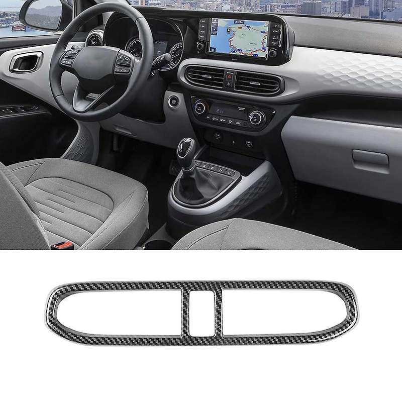 3pcs Front Air Conditioning Vent Outlet Trim Cover Frame Sticker