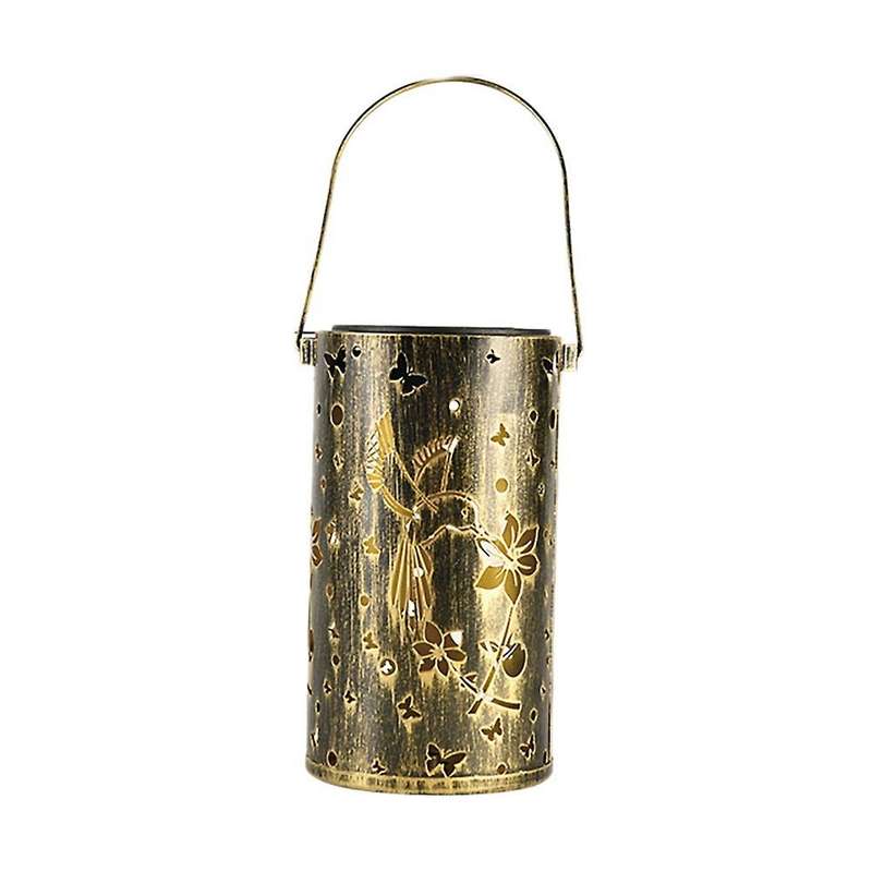 Solar Light Chandelier Bird Projection Lamp(with Ground Plug)