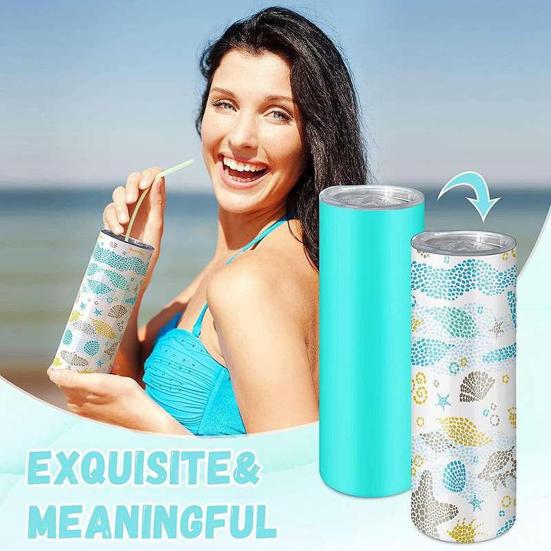 Sublimation Tumblers Silicone Bands Sleeve Kit, 2 Silicone Mug Wrap