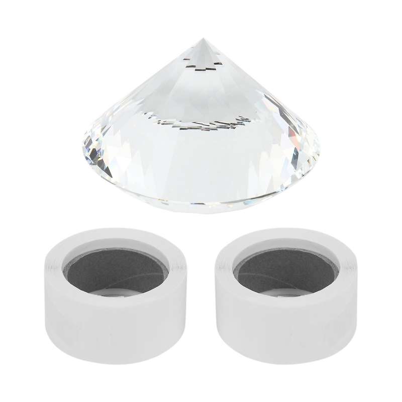 Transparent Package Round Envelope Tab Stickers Strong Stickiness