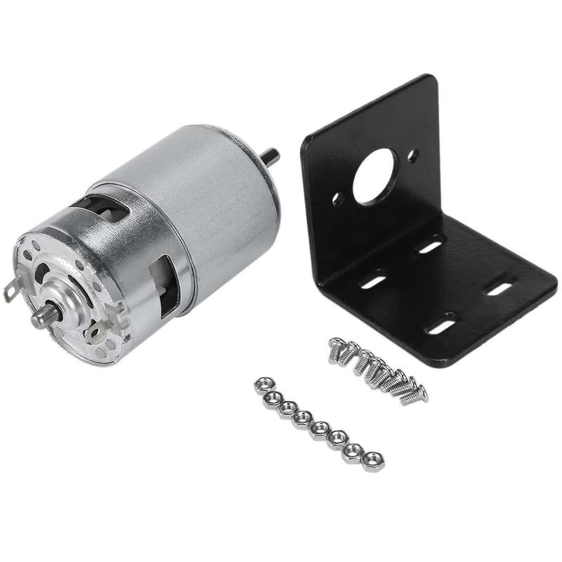 775 Motor Dc 12v 10000rpm Motor Double Ball Bearings 150w