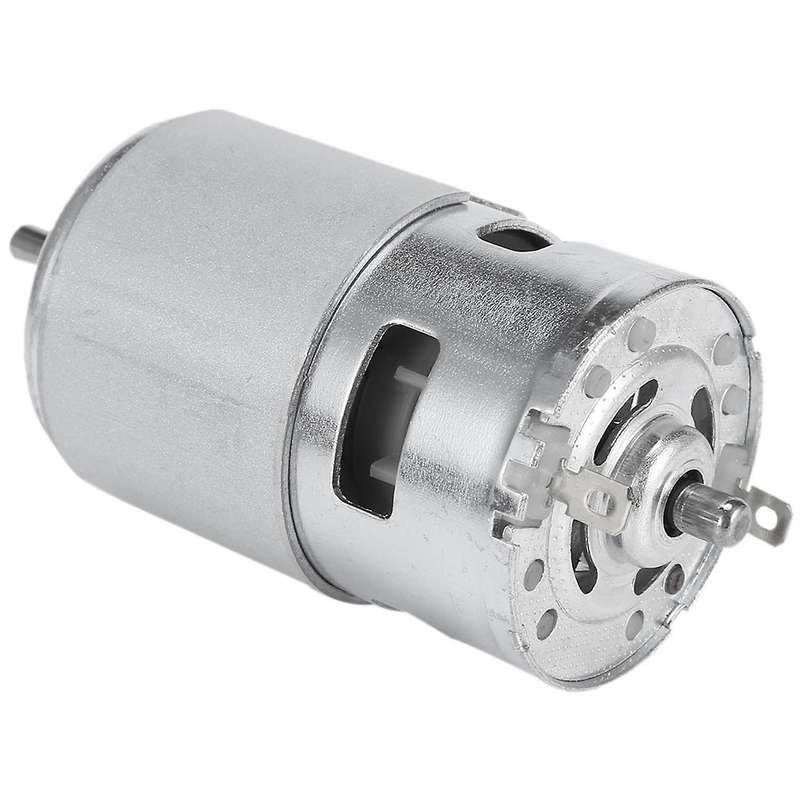 775 Motor Dc 12v 10000rpm Motor Double Ball Bearings 150w