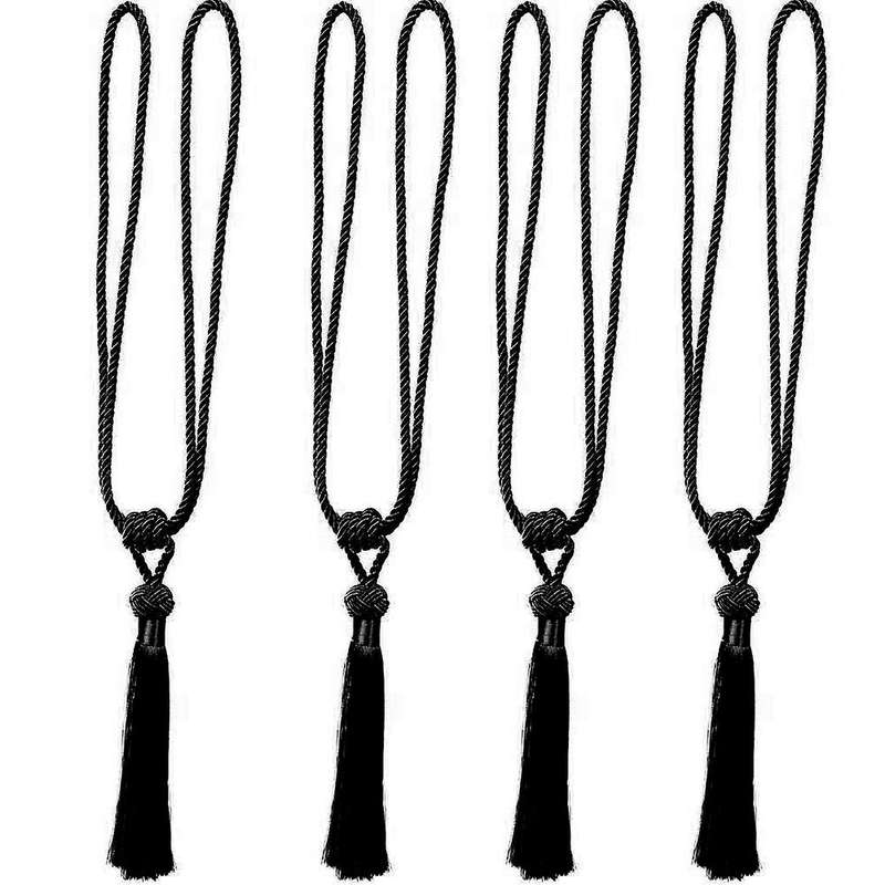 4pcs Curtain Tassels Curtain Rope Curtain Tiebacks Window Decor -c