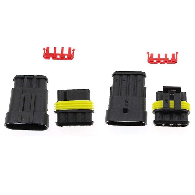 352pcs Hid Waterproof Connectors 1/2/3/4 Pin 26 Sets Harness 12a