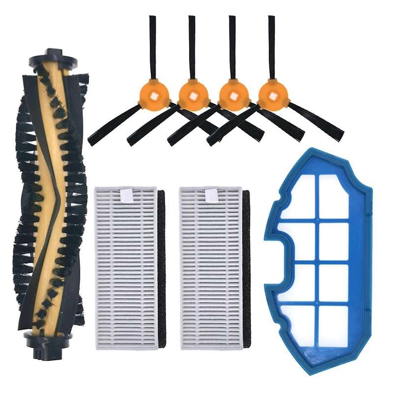 1set for Cecotec Conga 990 1190 Parts Hepa Filter Central Side Brush
