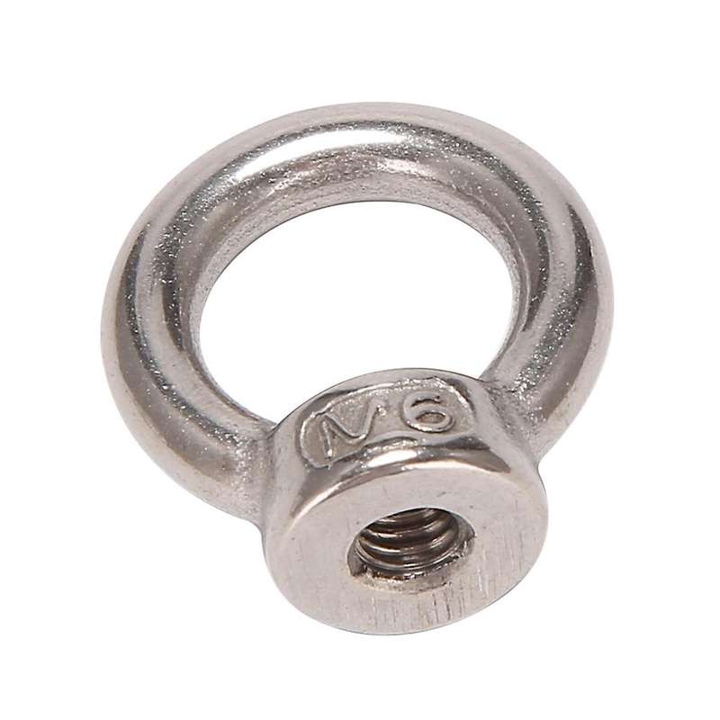10 Stuecke Oesenschraube Augenschraube Bolzen Silber M6 6mm