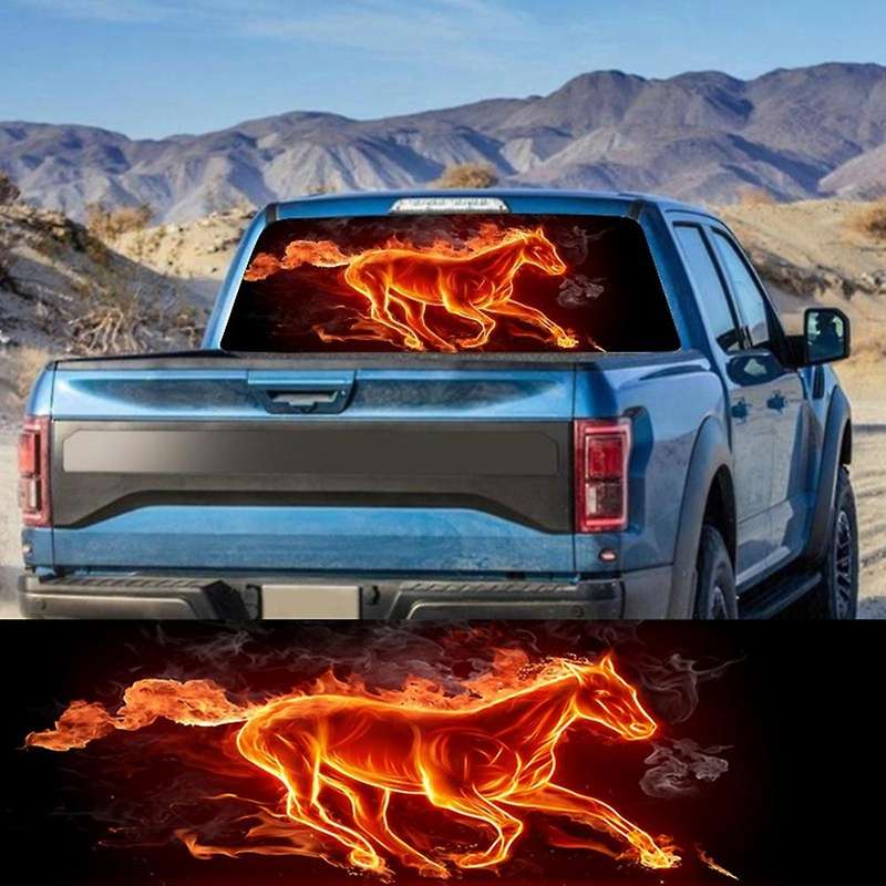 A148 for Truck Suv Pickup 3d Rear Windshield Sticker Sun Visor