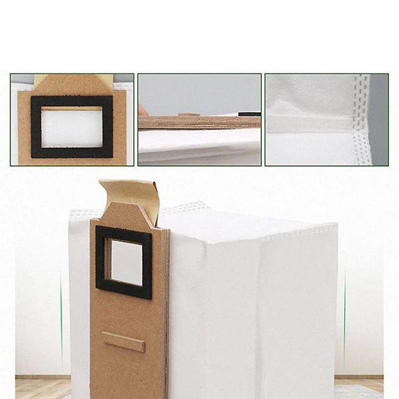 Vacuum Bags and Auto-empty Dock Front Filter for Roborock S7 T7s
