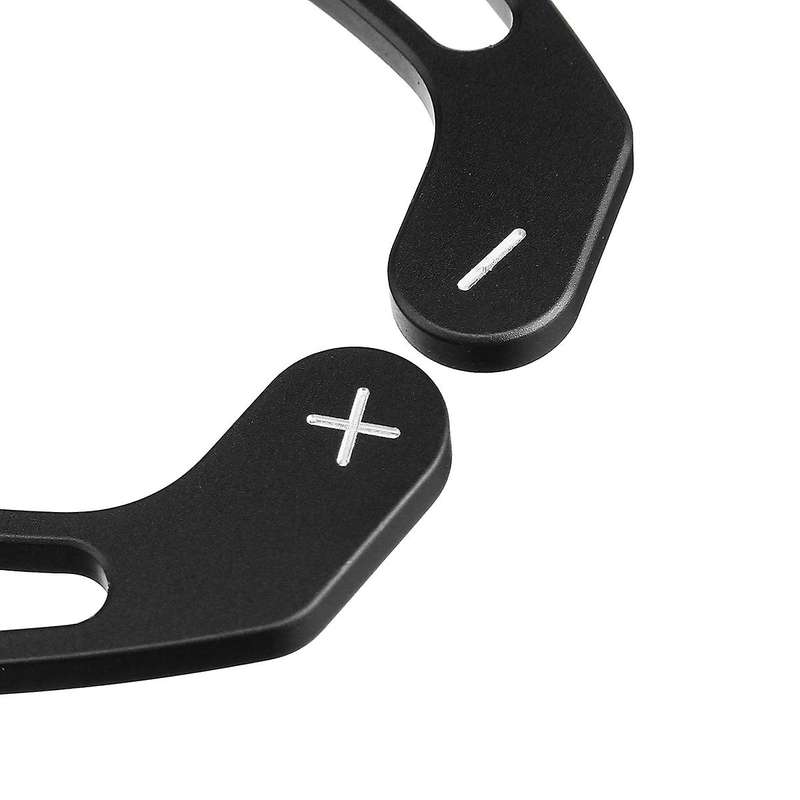 Car Steering Wheel Shift Paddle for Golf Gti R Gtd Gte Mk7 Black