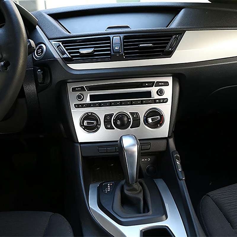 Car Abs Air Conditioner Volume Box Cover Trim For-bmw X1 2011-2015