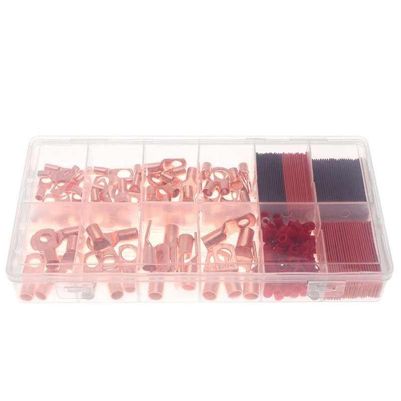 Copper Wire Terminal Connector, Heavy-duty Battery Closed End Tube