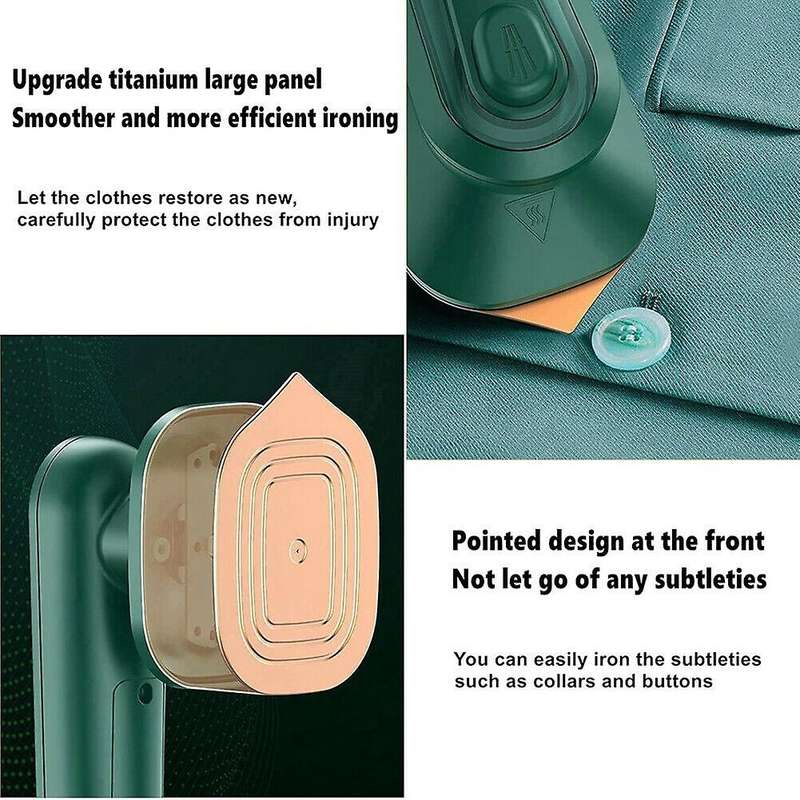 Travel Steamer for Clothes - Mini Steam Iron for Clothes Us Plug