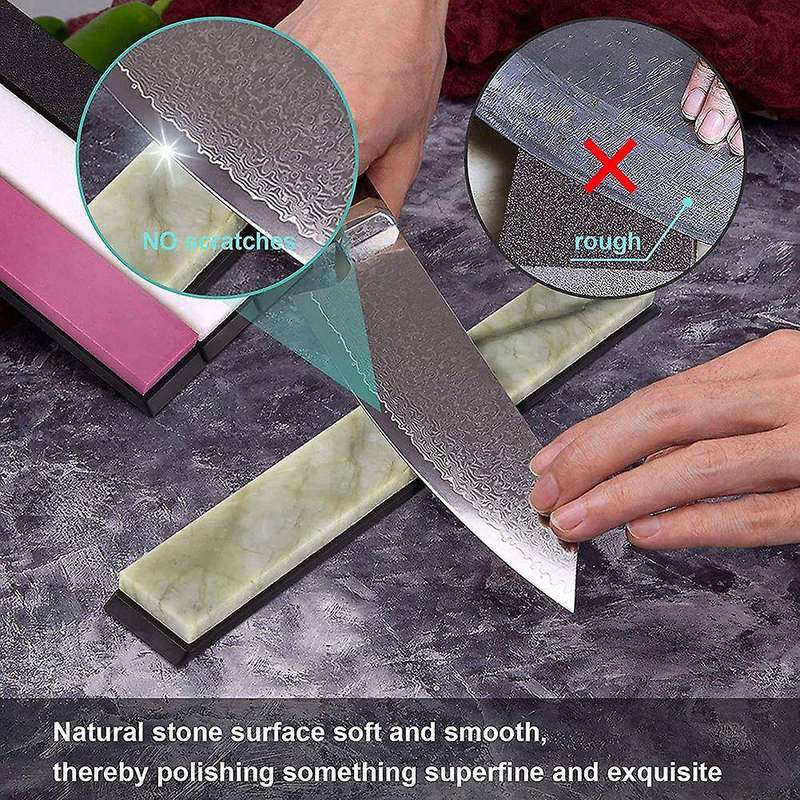 Sharpen Stone Plate,3000/6000/8000/10000 for Sharpener, Whetstone Set
