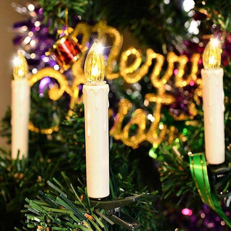 Flameless Remote Taper Candles Led Tea Light for Party Decoration