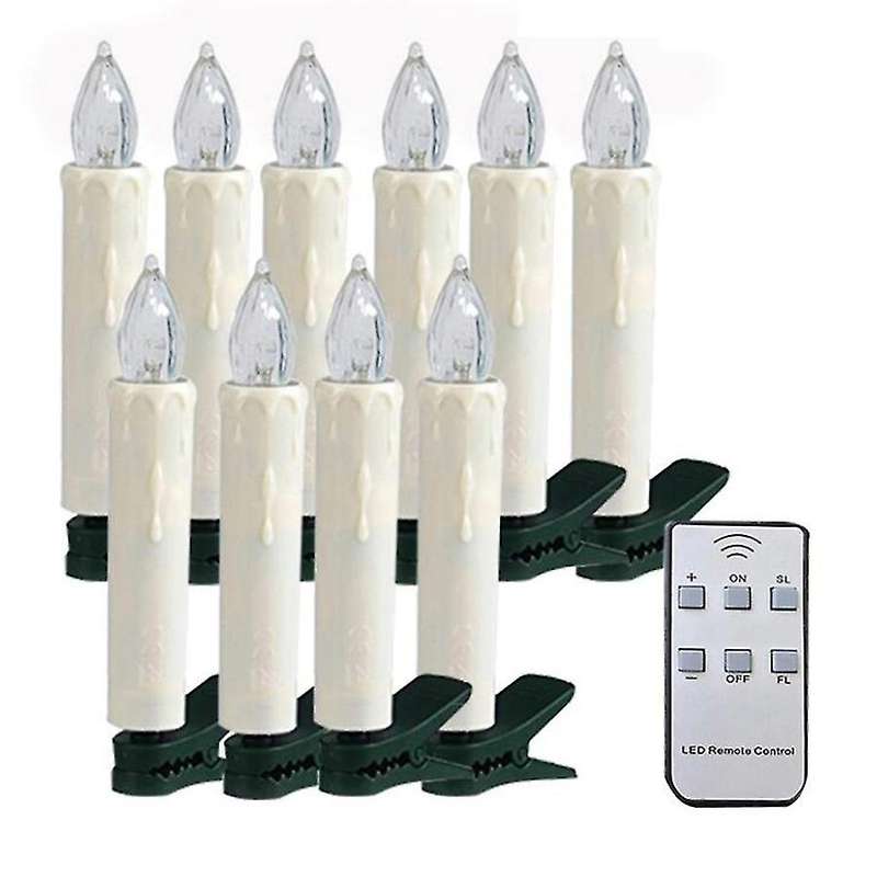 Flameless Remote Taper Candles Led Tea Light for Party Decoration