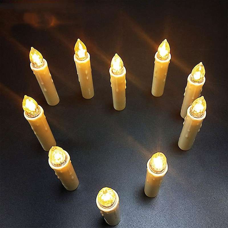 Flameless Remote Taper Candles Led Tea Light for Party Decoration