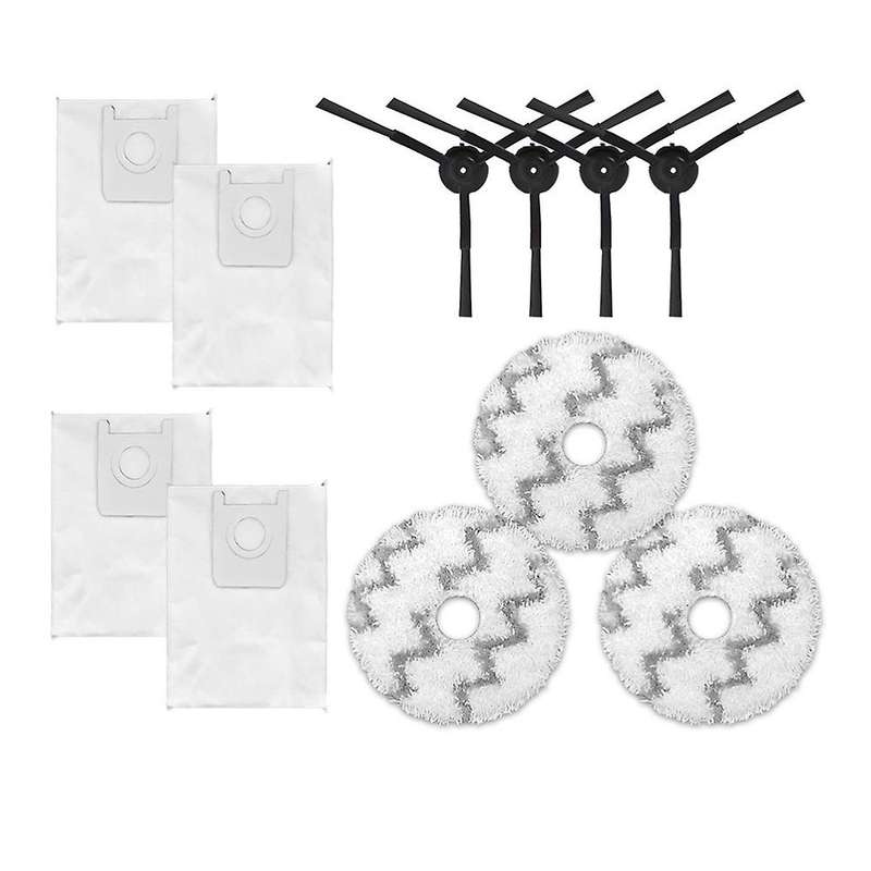Side Brush Mop Cloth Pad Dust Bag for Xiaomi Roidmi Eva Sdj06rm