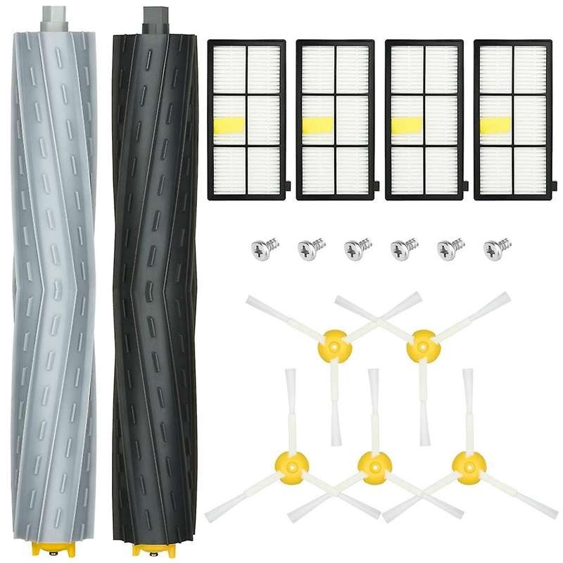 Roller Brush Side Brushes Hepa Filters for Irobot Roomba 800 Series