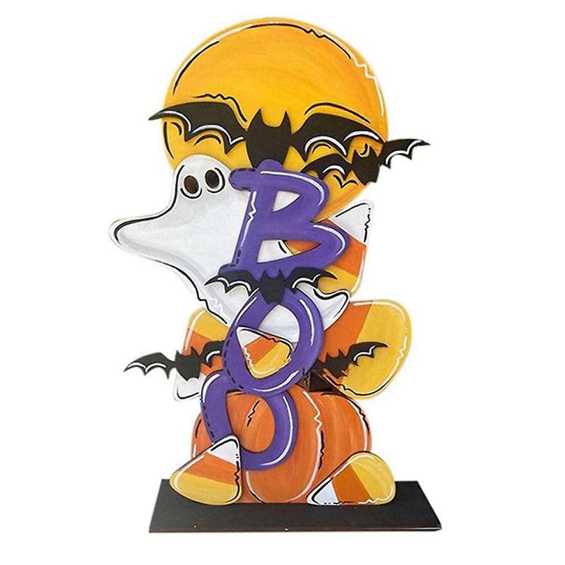 Porch Decoration Sign Personalized Halloween Witch Costume Simple -2