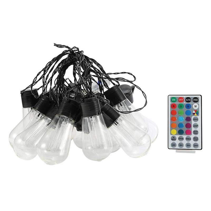 Solar Led Bubble Crystal Ball Light Garden Fairy Light(10 Lamp Usb)