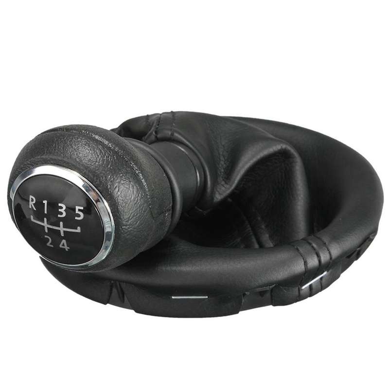 2x Rubber Gear Shift Knob Gator for Transporter T5 T5.1 Black