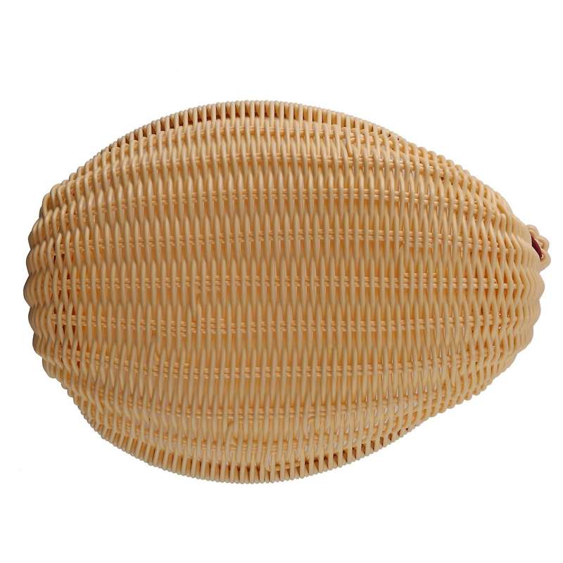 Aufbewahrungskorb Nachahmung Rattan Display-korb (28x18x18 Cm)
